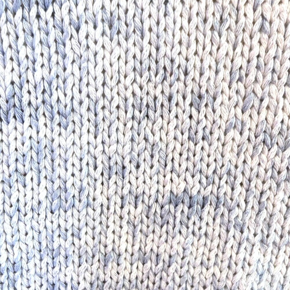 NWT LOFT |‎ Halter Sweater Tank Marled Light Blue Gray Knit Sleeveless | Small - Picture 5 of 11